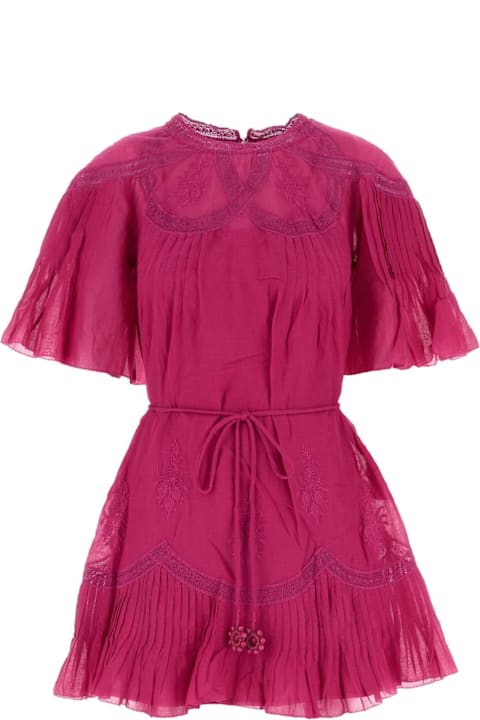 Farm Rio for Men Farm Rio Fuchsia Cotton Mini Dress