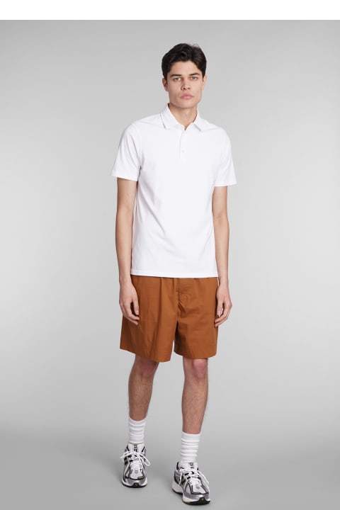Aspesi for Men Aspesi Bermuda Nemo Shorts In Brown Cotton
