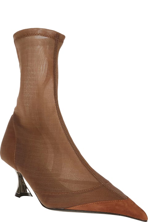 Mugler Boots for Women Mugler Kitten Ankle Boot