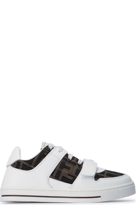 Fendi Shoes for Boys Fendi Sneaker Vitello+tess.jacq.ff