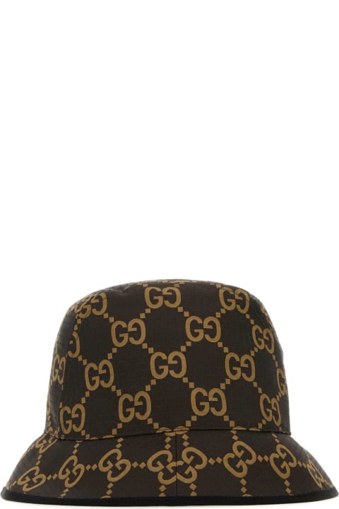 Gucci Hair Accessories for Women Gucci Embroidered Fabric Bucket Hat
