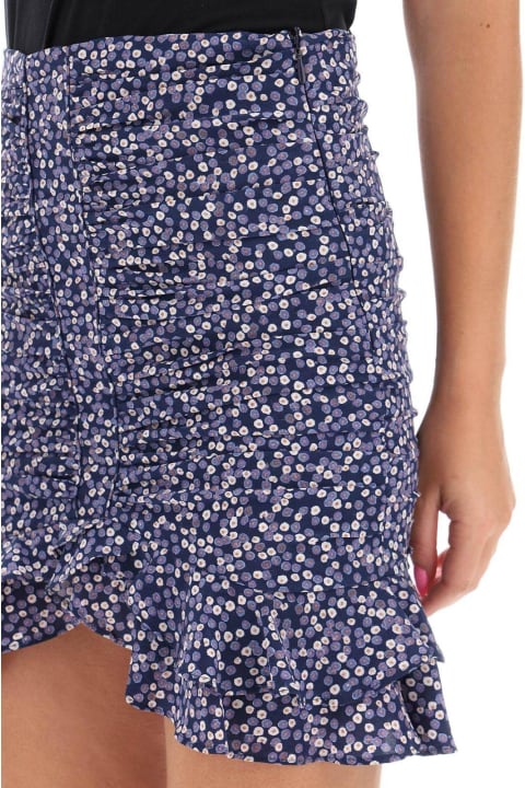 Isabel Marant Milendi Printed Stretch Mini Skirt | italist