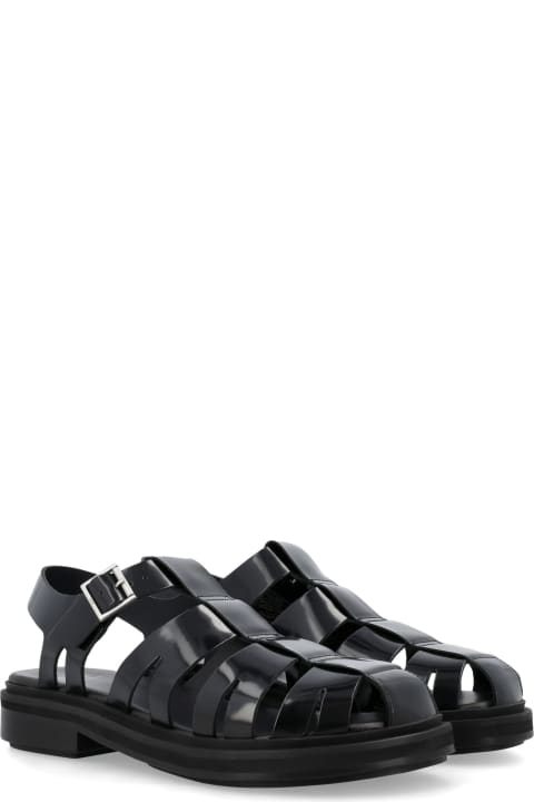Ami Alexandre Mattiussi Shoes for Men Ami Alexandre Mattiussi Anatomical Toe Fisherman Sandals