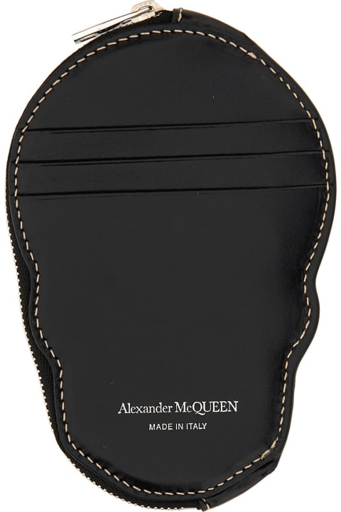 Accessories Sale for Men Alexander McQueen Skull Card Holder