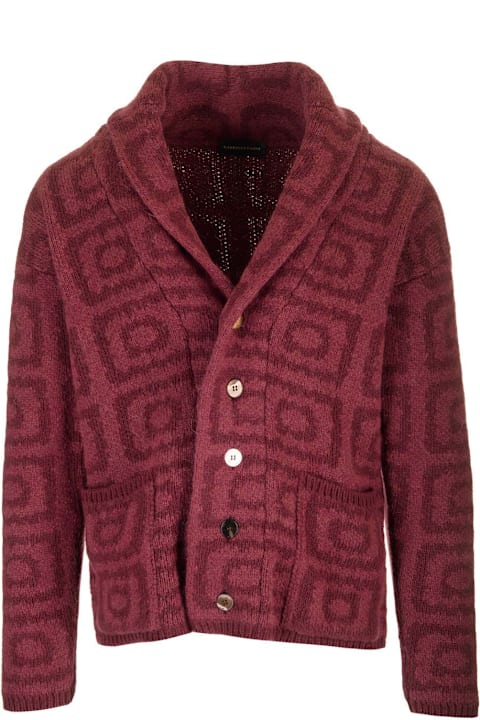 Gabriele Pasini for Men Gabriele Pasini Wool Jacquard Cardigan