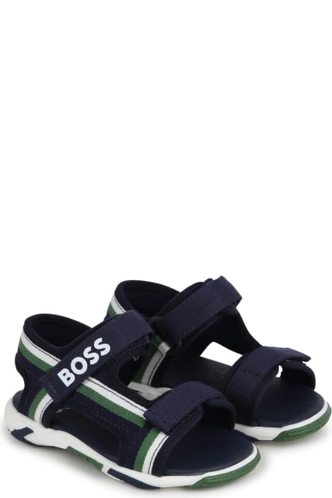 Hugo Boss Shoes for Boys Hugo Boss Sandali Con Stampa