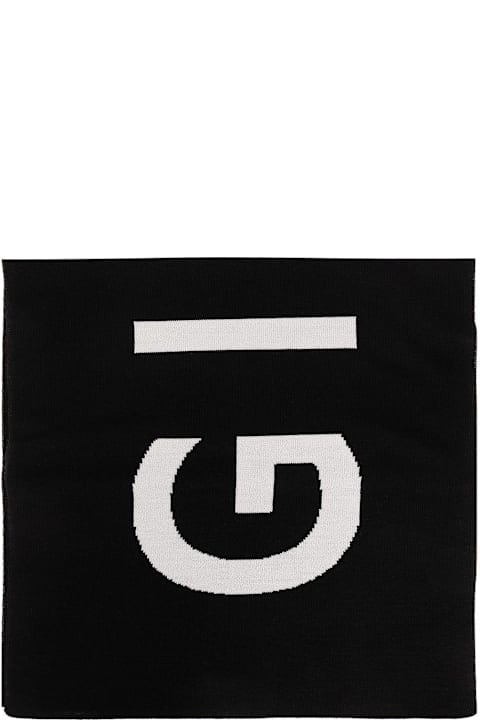 Givenchy Scarves for Men Givenchy Logo Intarsia-knit Scarf