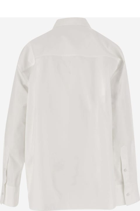 Sale for Women Valentino Cotton Poplin Shirt