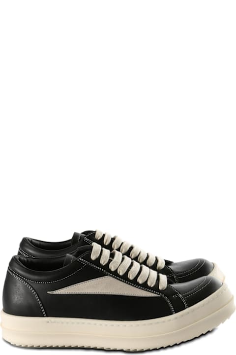 Rick Owens Leather Sneakers