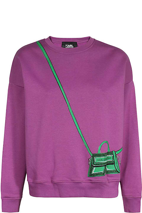 Karl Lagerfeld for Kids Karl Lagerfeld Printed Crew-neck Sweatshirt