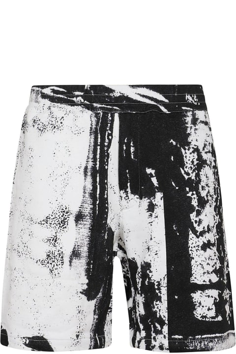 Alexander McQueen Pants for Men Alexander McQueen All-over Print Bermuda Shorts