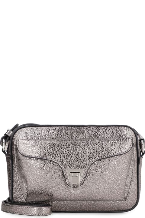 Coccinelle for Women Coccinelle Beat Leather Crossbody Bag