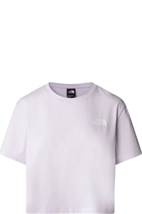 The North Face for Women The North Face Logo Printed Cropped T-shirt