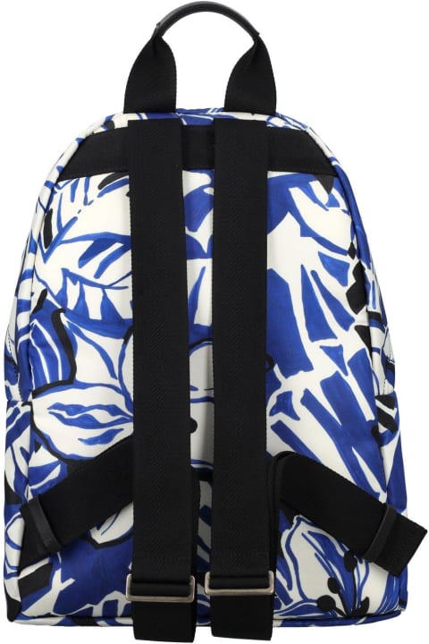 Palm Angels for Men Palm Angels Macro Hibiscus Backpack