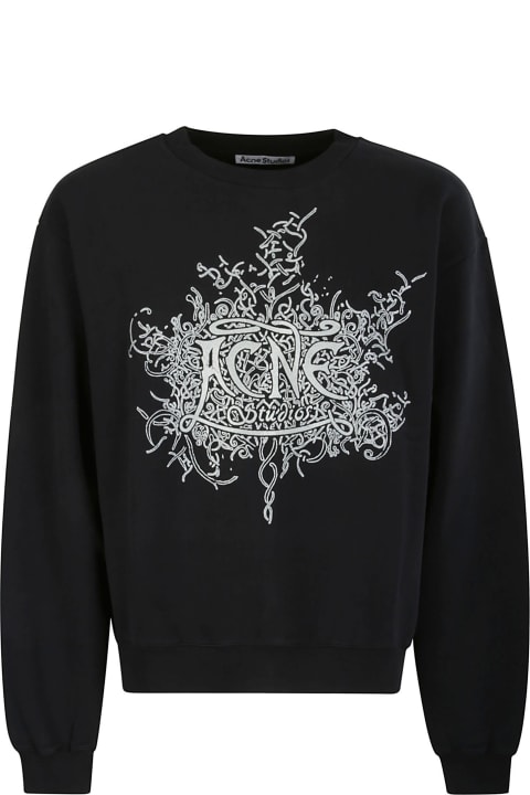 Acne Studios for Men Acne Studios Logo Printed Crewneck Sweatshirt