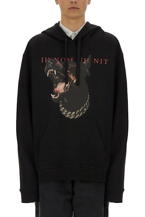 ih nom uh nit for Women ih nom uh nit Dobermann Print Sweatshirt