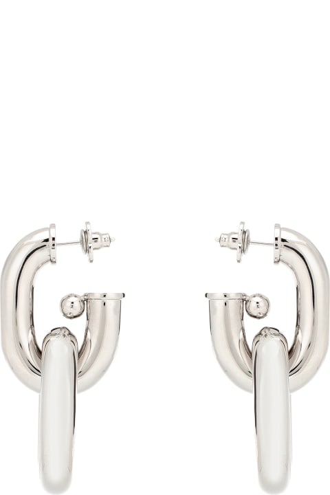 Paco Rabanne Jewelry for Women Paco Rabanne Double Hoop Earrings Xl Link