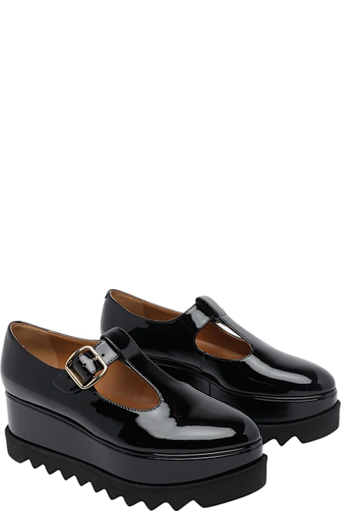 Stella McCartney Mary Jane Elyse Wedge Shoes