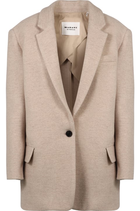Marant Étoile Wool Single-breasted Blazer