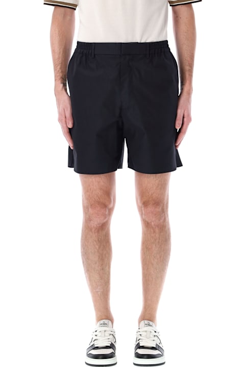 Fendi Pants for Women Fendi Poplin Bermuda Shorts