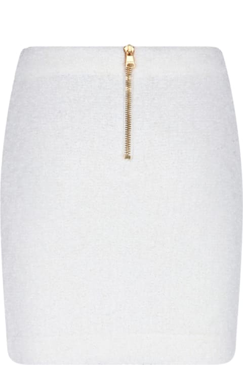 Homeware Balmain Buttons Miniskirt
