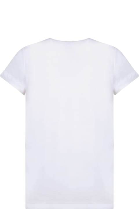 Polo Ralph Lauren for Women Polo Ralph Lauren White Jersey T-shirt Polo Ralph Lauren