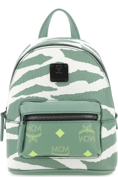 Backpacks for Women MCM Printed Canvas Handbag