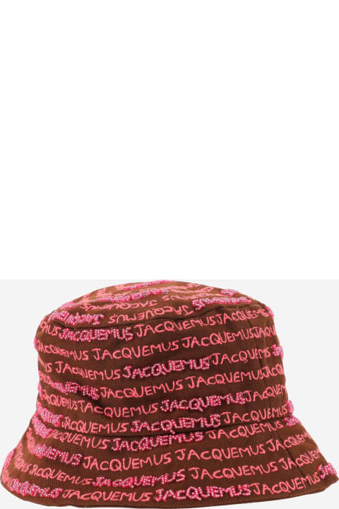 Hats for Women Jacquemus Le Bob Bordado Hat