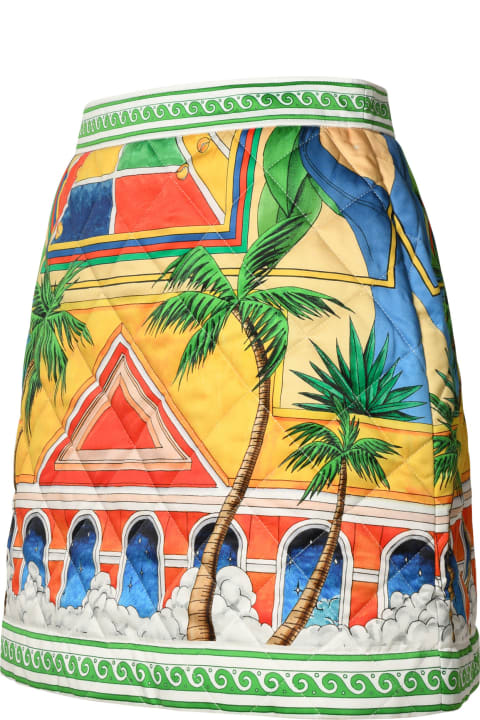 Casablanca Women Casablanca Multicolor Polyester Skirt