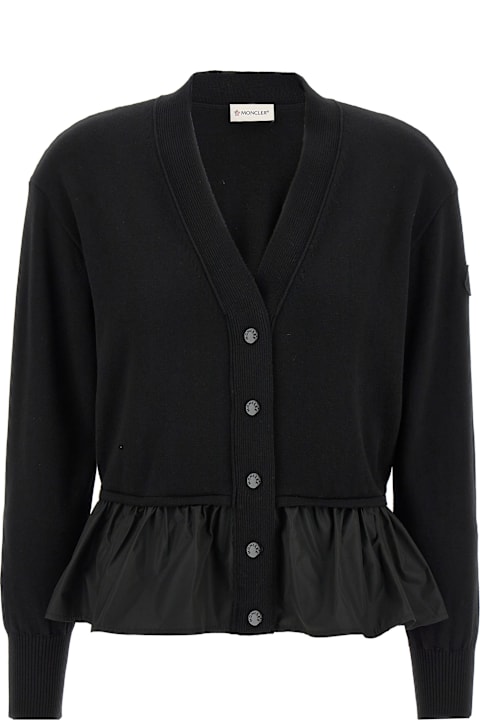 Sweaters for Women Moncler Peplos Cardigan