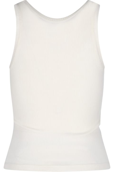Fashion for Women Loewe 'anagram' Silk Tank Top