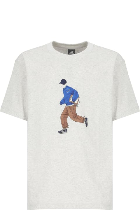New Balance Topwear for Men New Balance Athletics Sport Style T-shirt