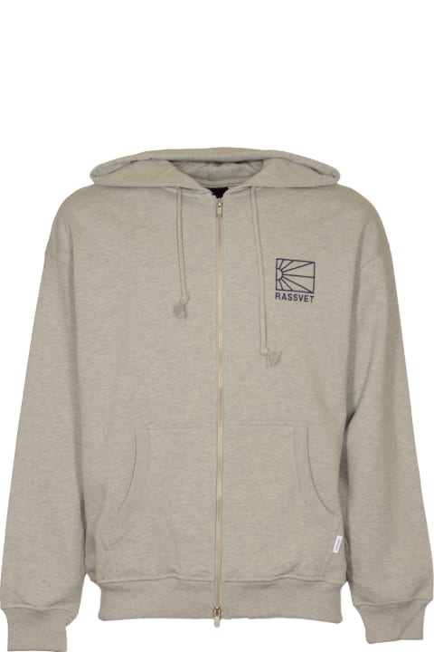 Rassvet for Men Rassvet Chest Logo Zipped Hoodie