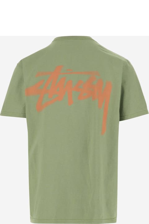 Stussy Topwear for Women Stussy Cotton T-shirt With Logo