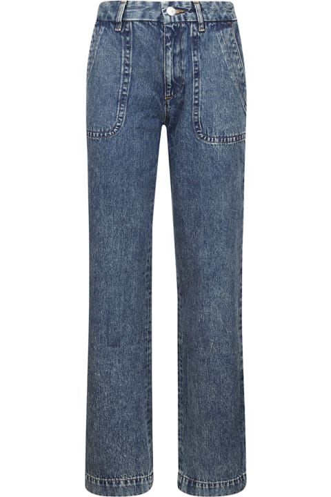 A.P.C. Seaside Wide Leg Jeans | italist