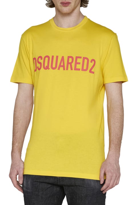 Dsquared2 Topwear for Men Dsquared2 Logo Print T-shirt