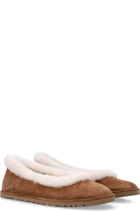 UGG Zora Suede Ballet Flats