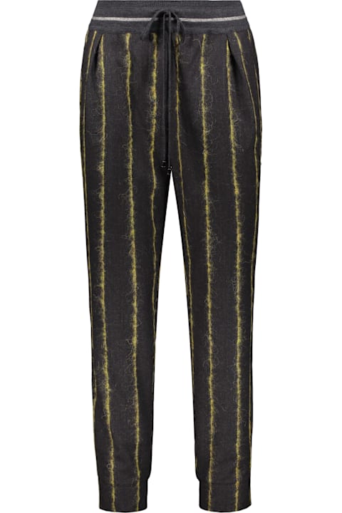 Homeware Lorena Antoniazzi Virgin Wool Track Pants