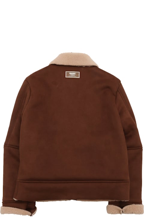 Paolo Pecora for Boys Paolo Pecora Boy Eco Shearling Coat