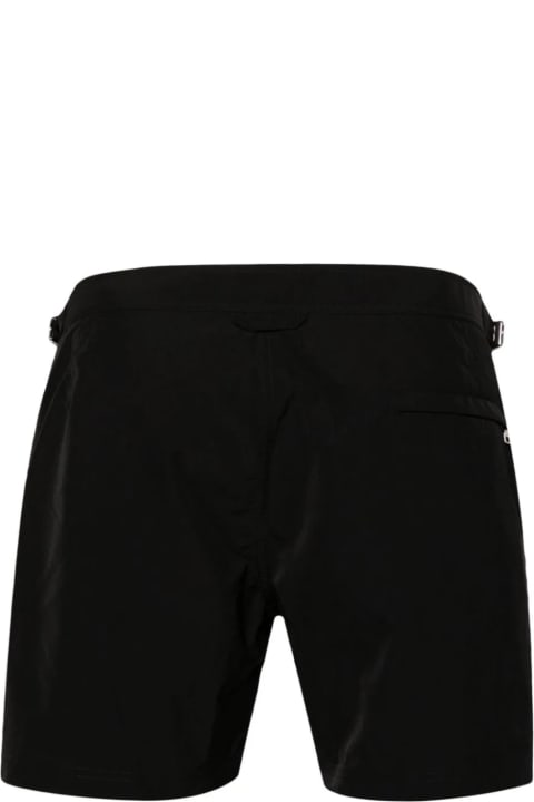 Fashion for Men Alexander McQueen Black Swimwear With Two-tone Logo