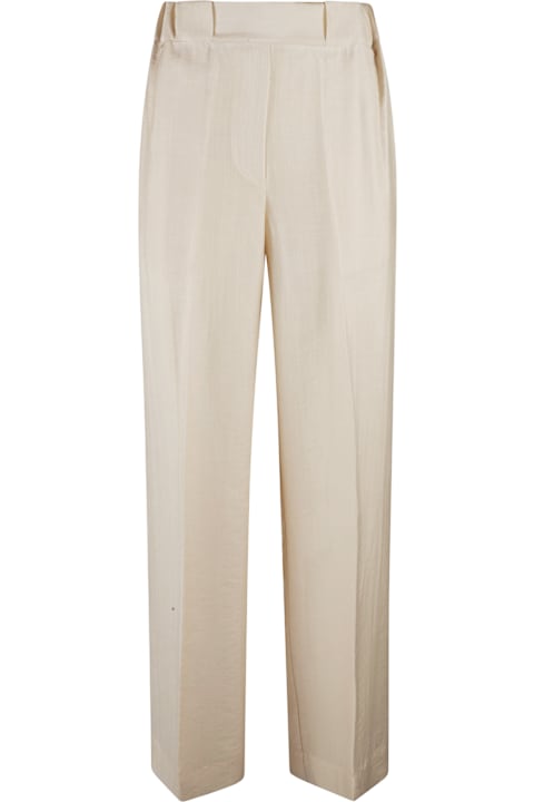 Blugirl Clothing for Women Blugirl Elastic Waist Straight Leg Trousers