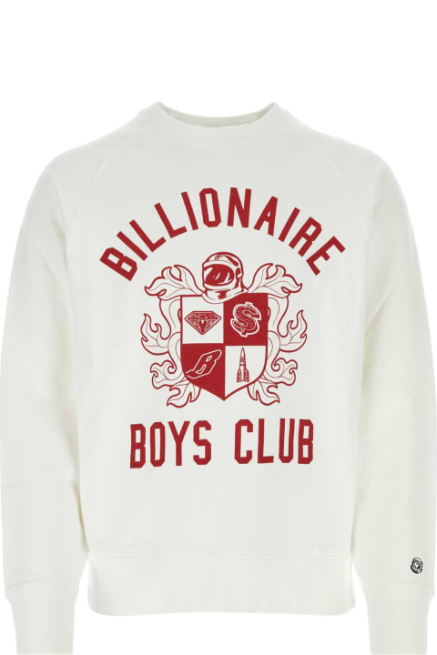 Billionaire Boys Club Fleeces & Tracksuits for Men Billionaire Boys Club White Cotton Sweatshirt