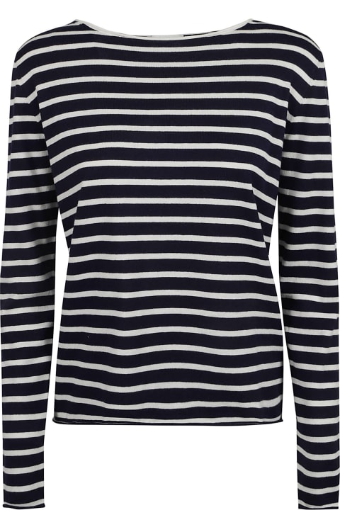 Allude Sweaters for Women Allude Pinstripe Jumper