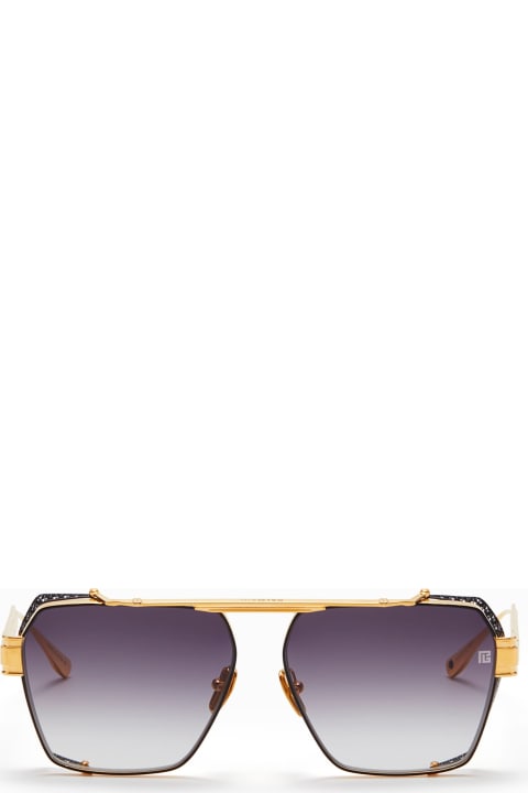 メンズ アイウェア Balmain Premier - Gold Sunglasses
