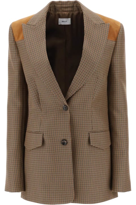 Fashion for Women Bally Houndstooth Single-breasted Blazer