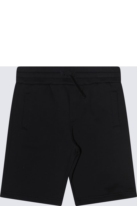 Sale for Kids Dolce & Gabbana Black Cotton Shorts