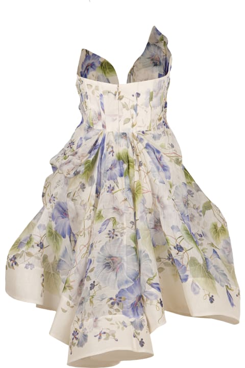 ウィメンズ Zimmermannのワンピース＆ドレス Zimmermann Linen And Silk Dress