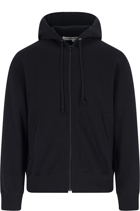 Comme des Garçons Play for Men Comme des Garçons Play Logo Zip Sweatshirt