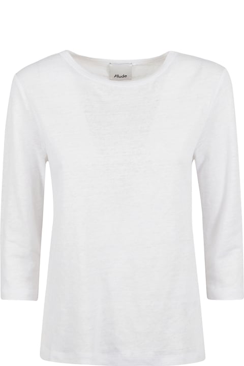 Allude Clothing for Women Allude Round Neck Jumper