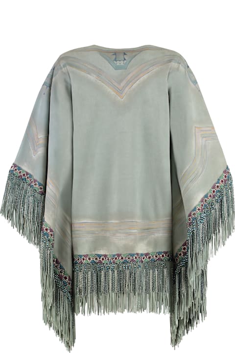 Homeware Etro Leather Cape Coat